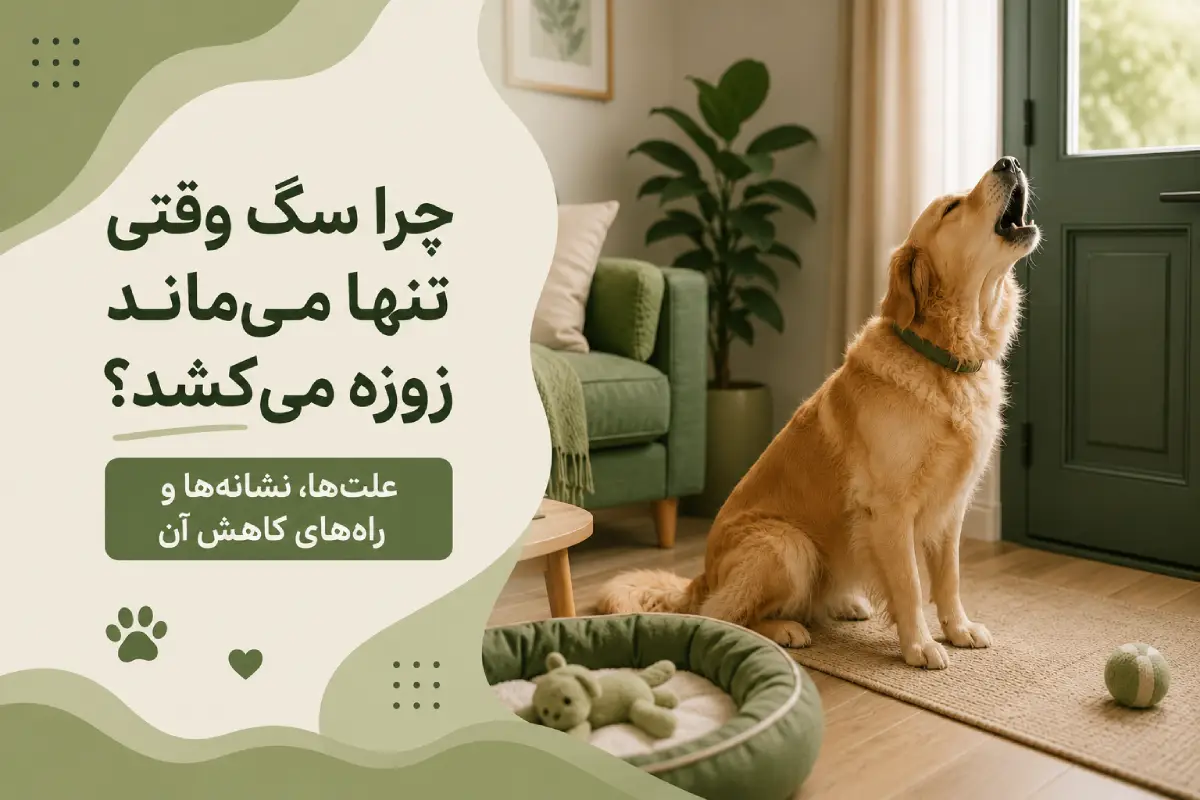 چرا سگ زوزه می کشد